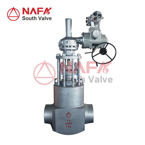 Z60Y4500LBF92-12high temperature and pressure forging electric gate valve