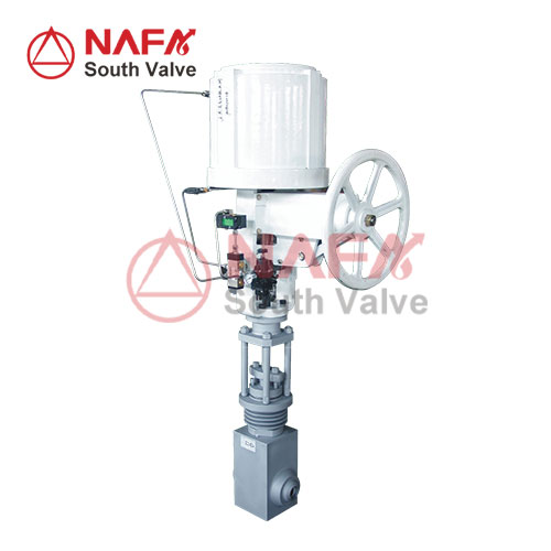 Pneumatic high pressure trap valve